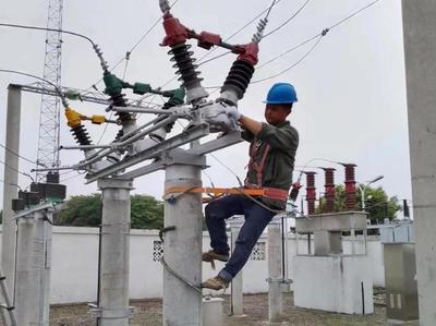 市淮水北調管理中心開展高壓變電站綜合檢修工作